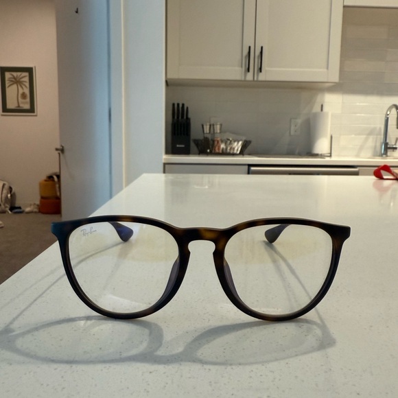 Ray-Ban Tortoise Shell Blue Light Glasses - Picture 1 of 4